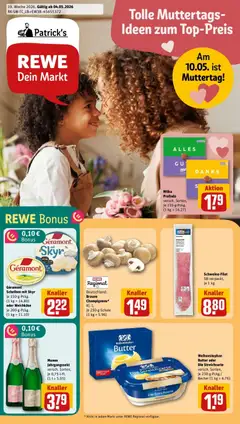 Vorschau von dem Prospekt des Geschäftes Rewe, gültig ab dem 04.05.2026
