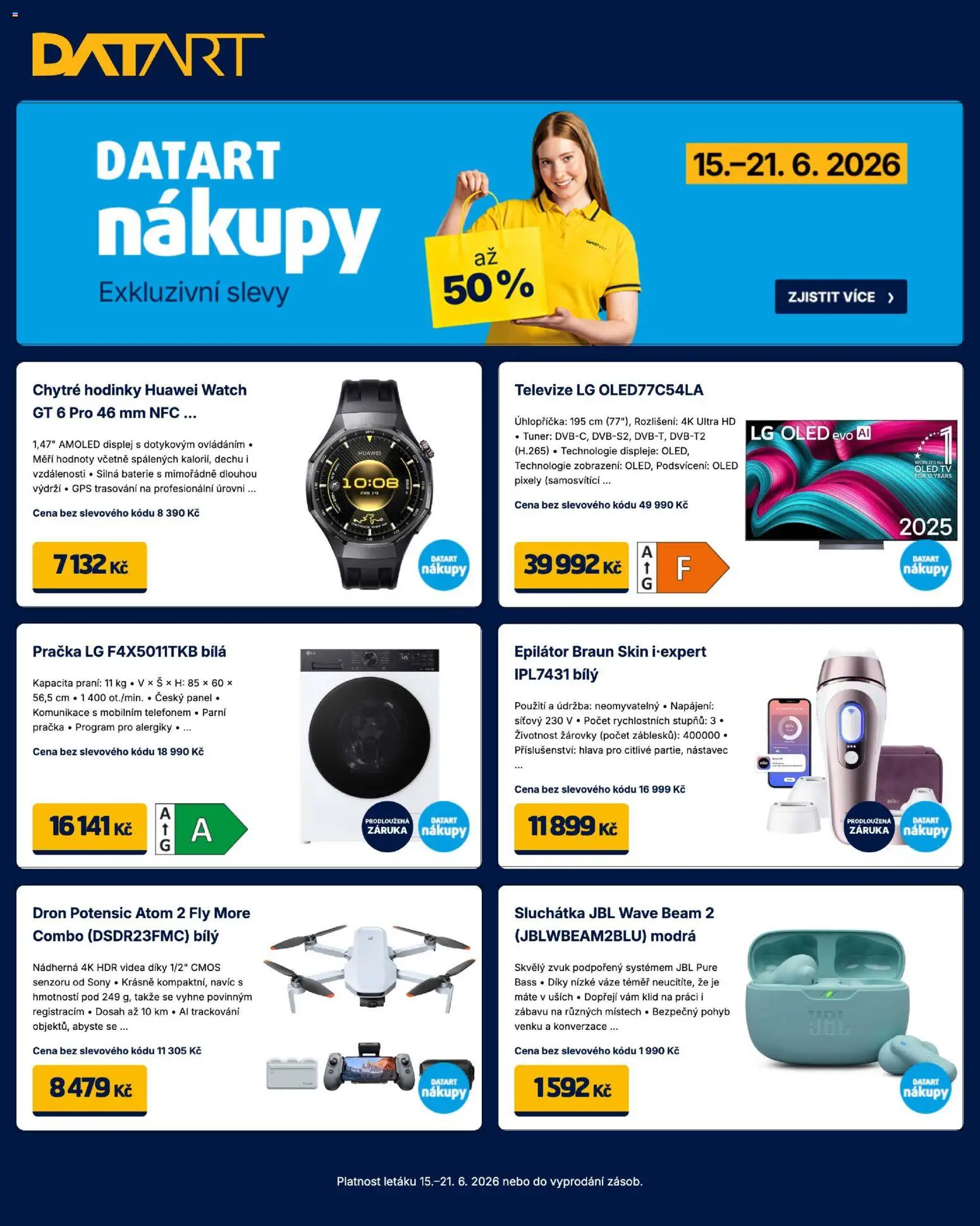 Náhled nabídky: Datart Datart leták platný od 15.06.2026