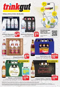 Vorschau von dem Prospekt des Geschäftes Trinkgut, gültig ab dem 03.08.2026