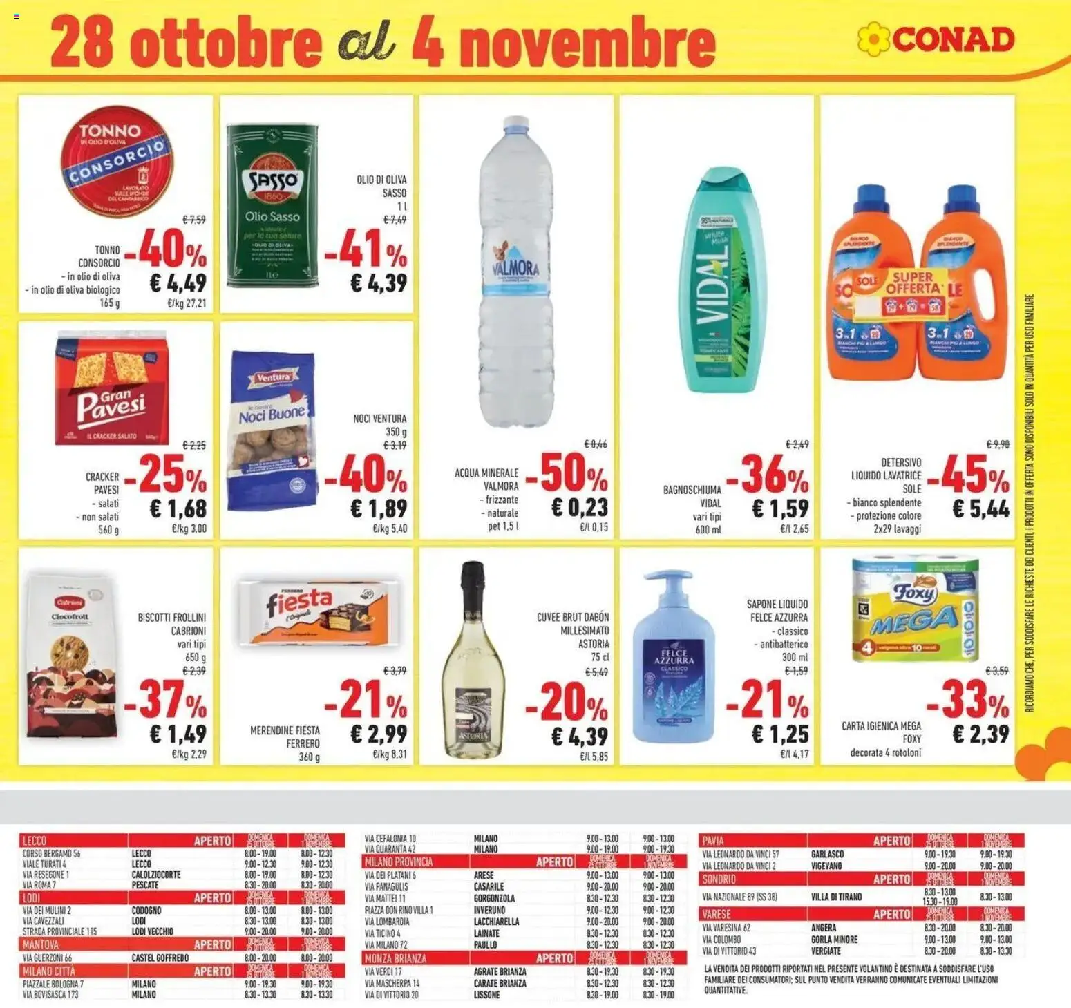 Anteprima dell'opuscolo Conad volantino Dello dal negozio Conad valido da 21/10/2026