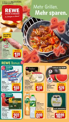 Vorschau von dem Prospekt des Geschäftes Rewe, gültig ab dem 03.08.2026