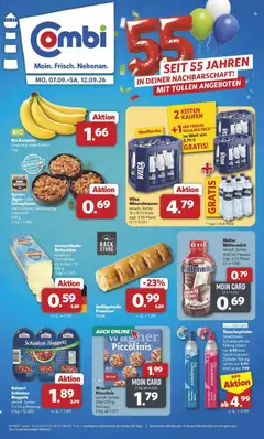 Vorschau von dem Prospekt des Geschäftes Combi, gültig ab dem 07.09.2026