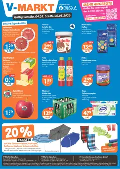 Vorschau von dem Prospekt des Geschäftes V-Markt, gültig ab dem 04.05.2026