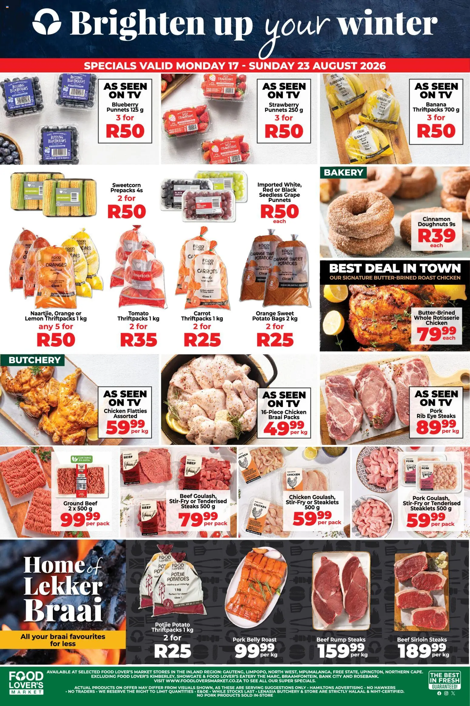 Preview of Food Lover's Market flyer valid from 17/08/2026