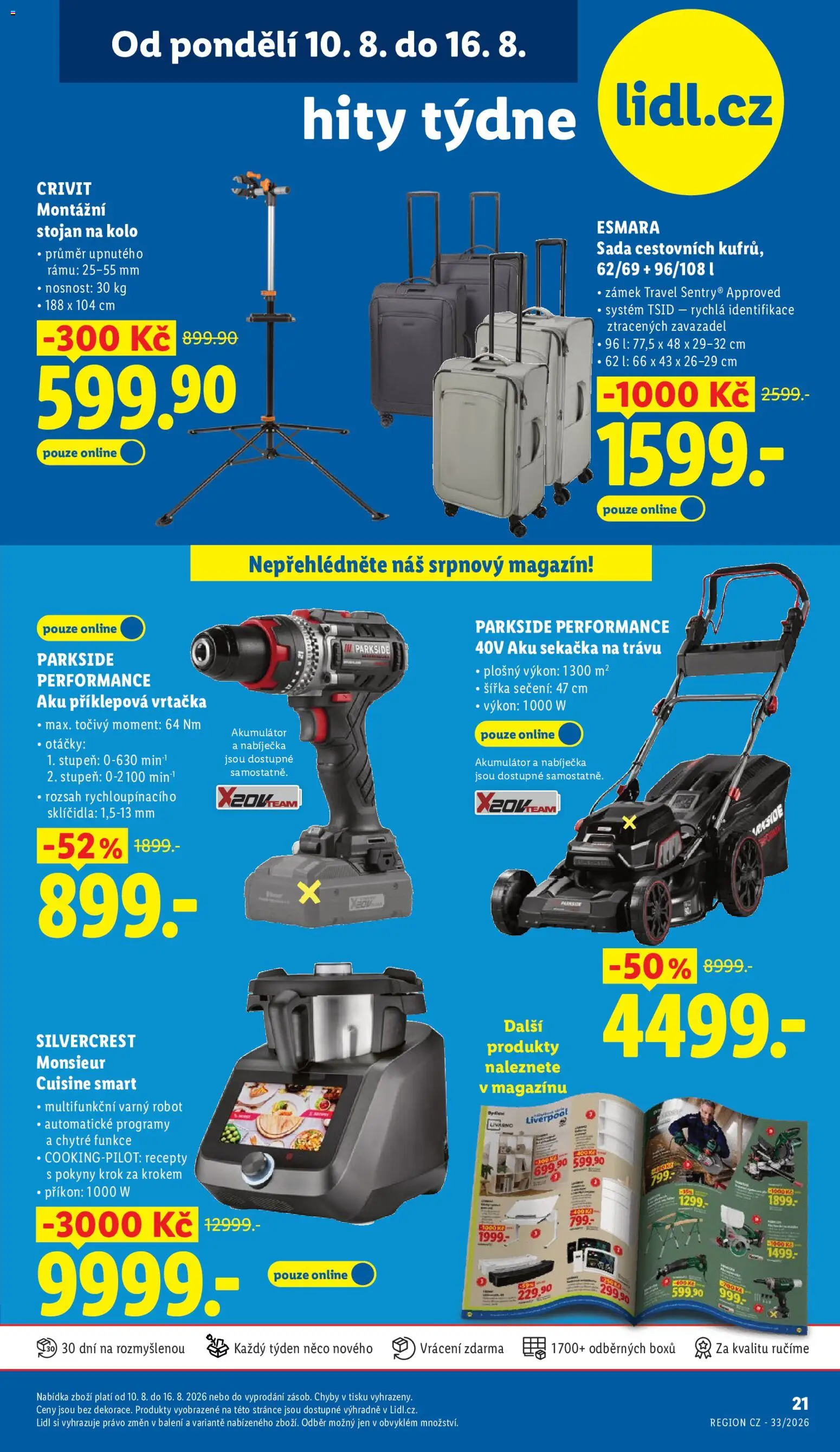 Náhled nabídky: Lidl Lidl leták - Hity týdne platný od 10.08.2026