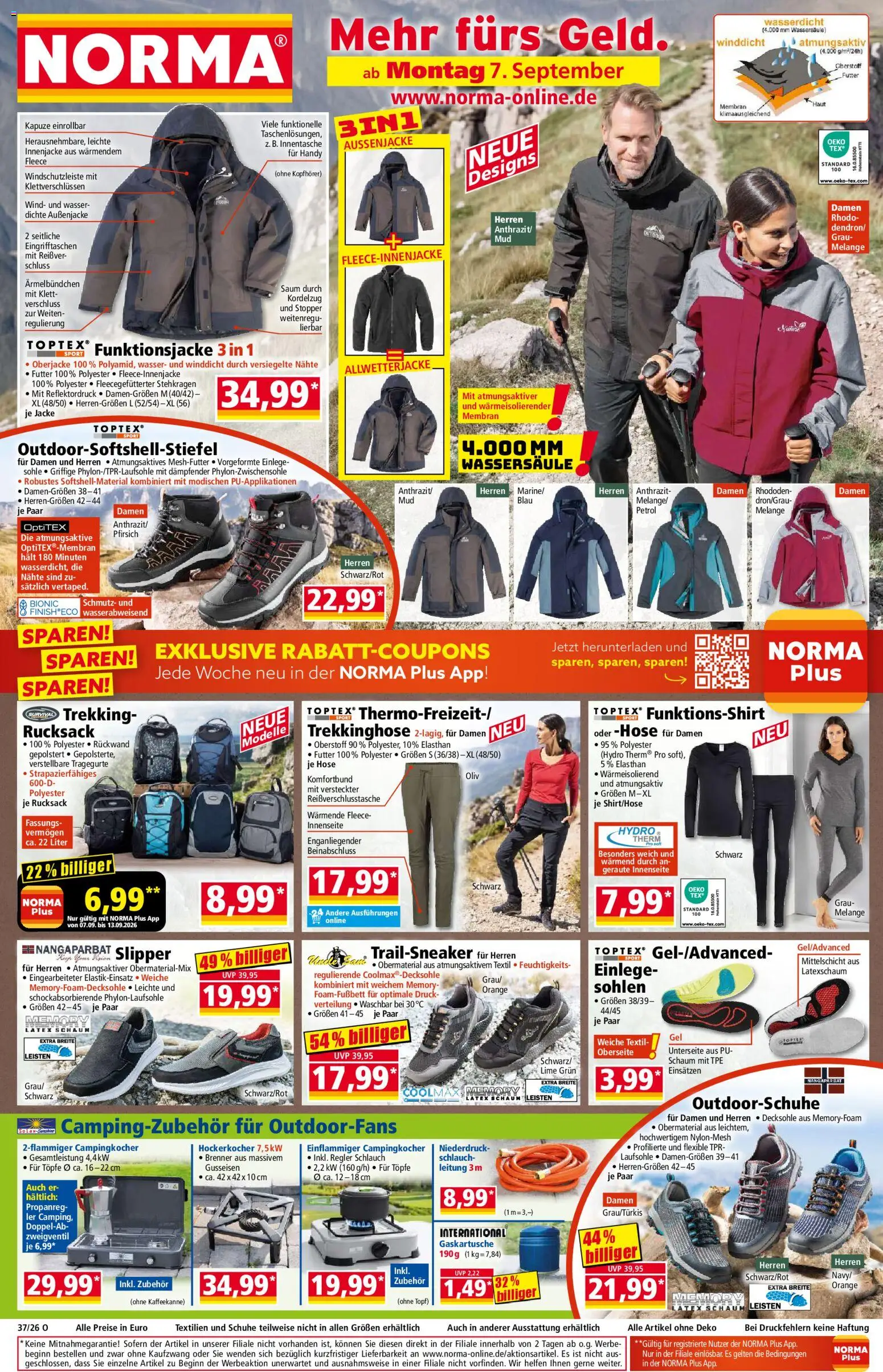 Vorschau von dem Prospekt des Geschäftes Norma, gültig ab dem 07.09.2026