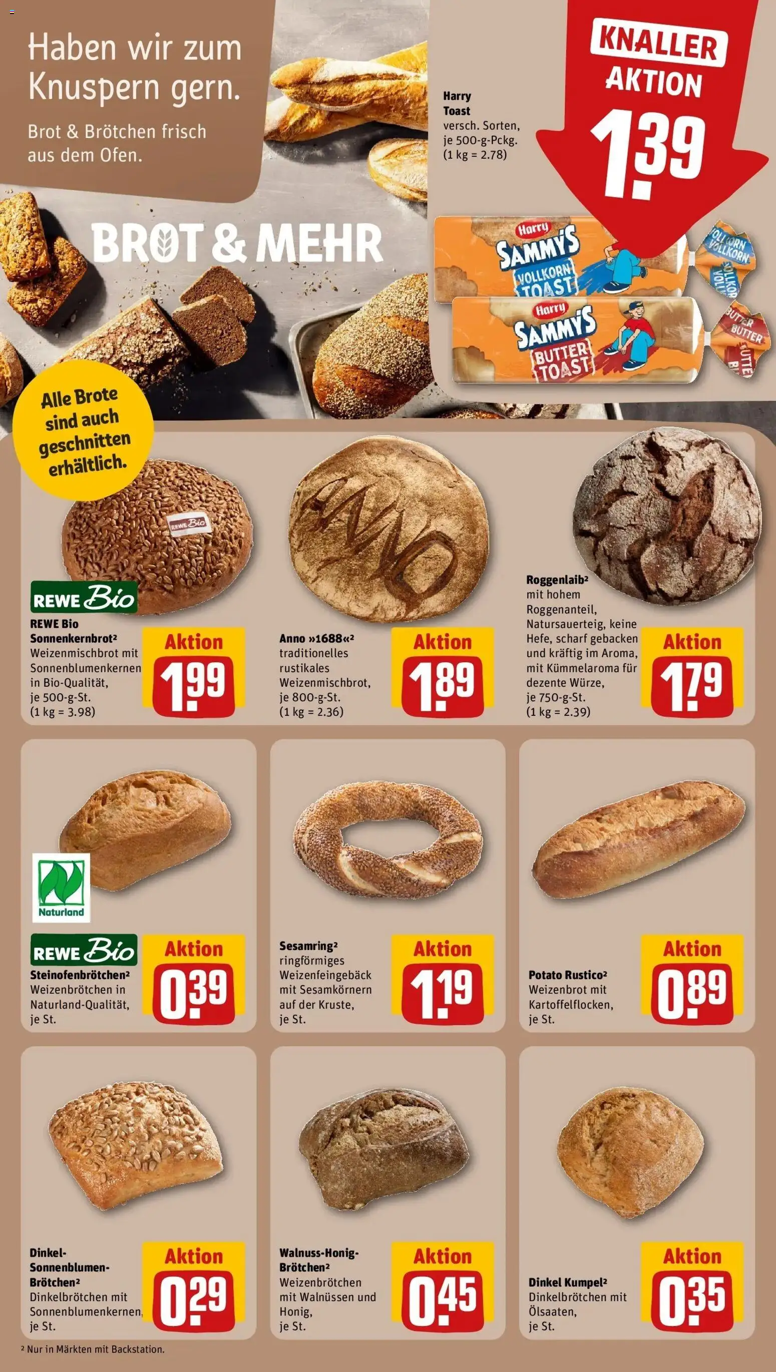 Vorschau von dem Prospekt des Geschäftes Rewe, gültig ab dem 26.10.2026