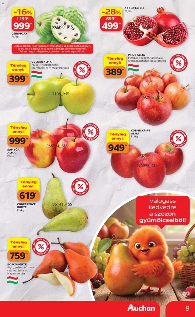 Új Auchan akciós újság 09.24.