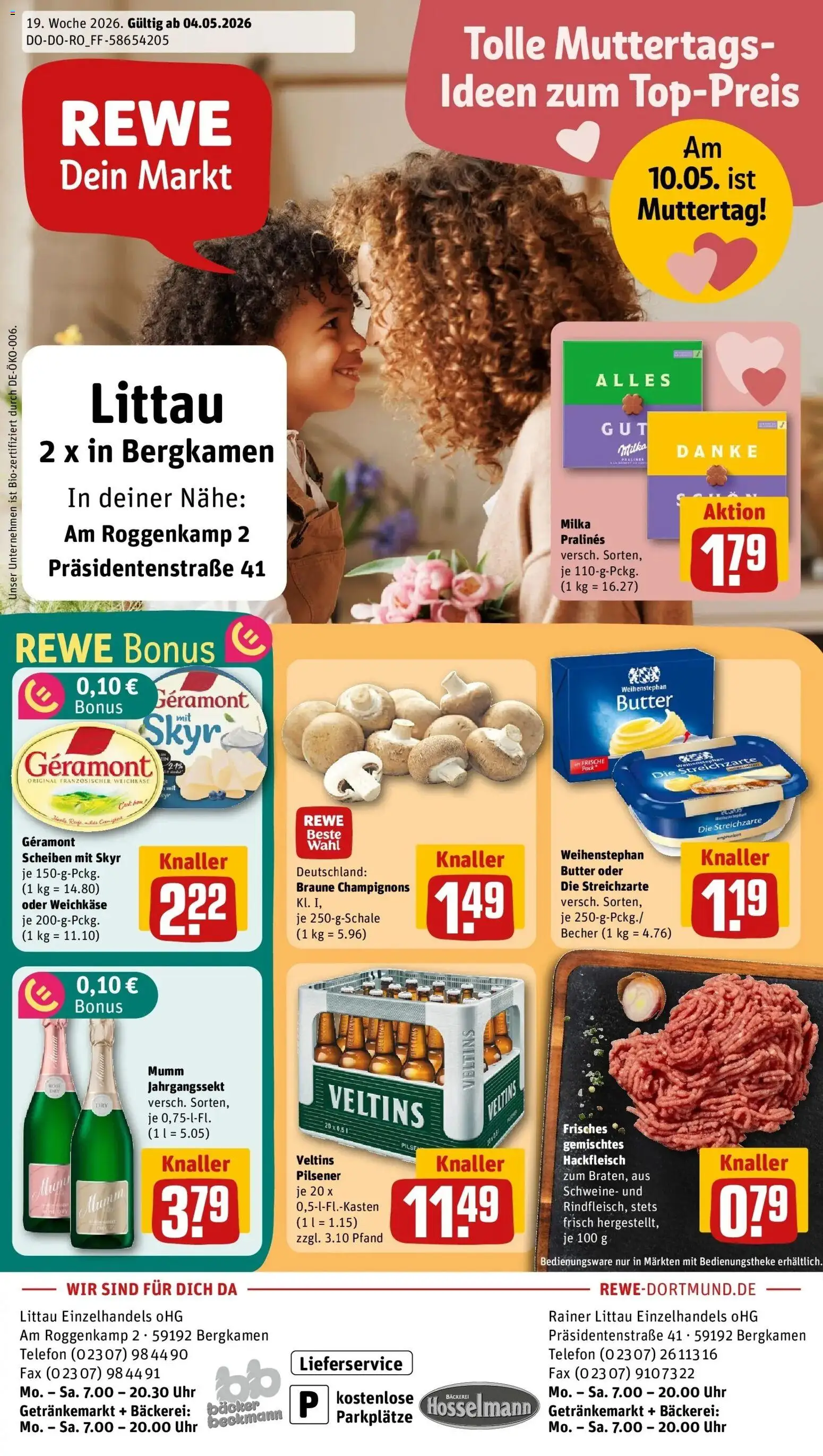 Vorschau von dem Prospekt des Geschäftes Rewe, gültig ab dem 04.05.2026