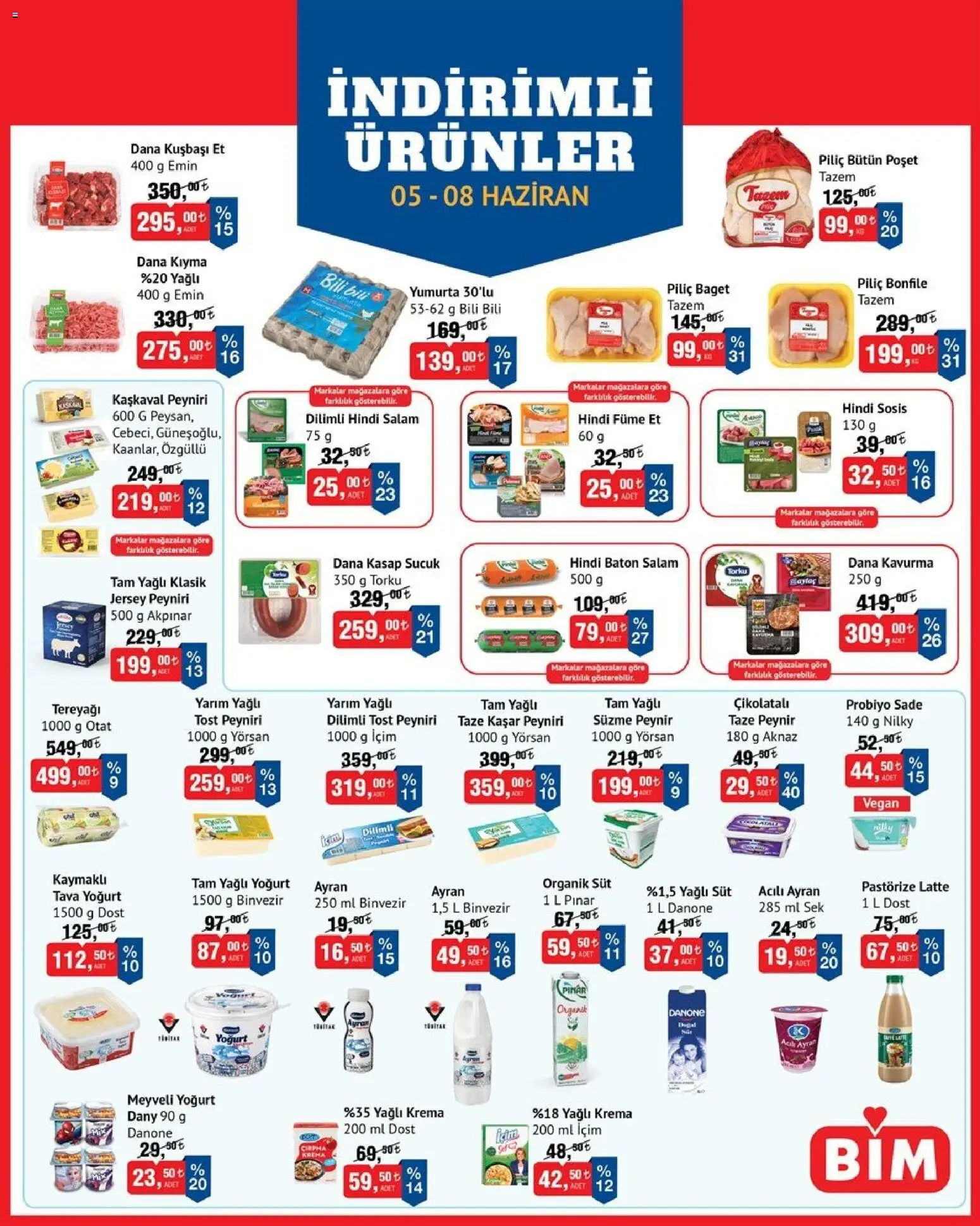 BİM BİM - İndirimli Ürünler 05.06.2026 - Broşürünün önizlemesi