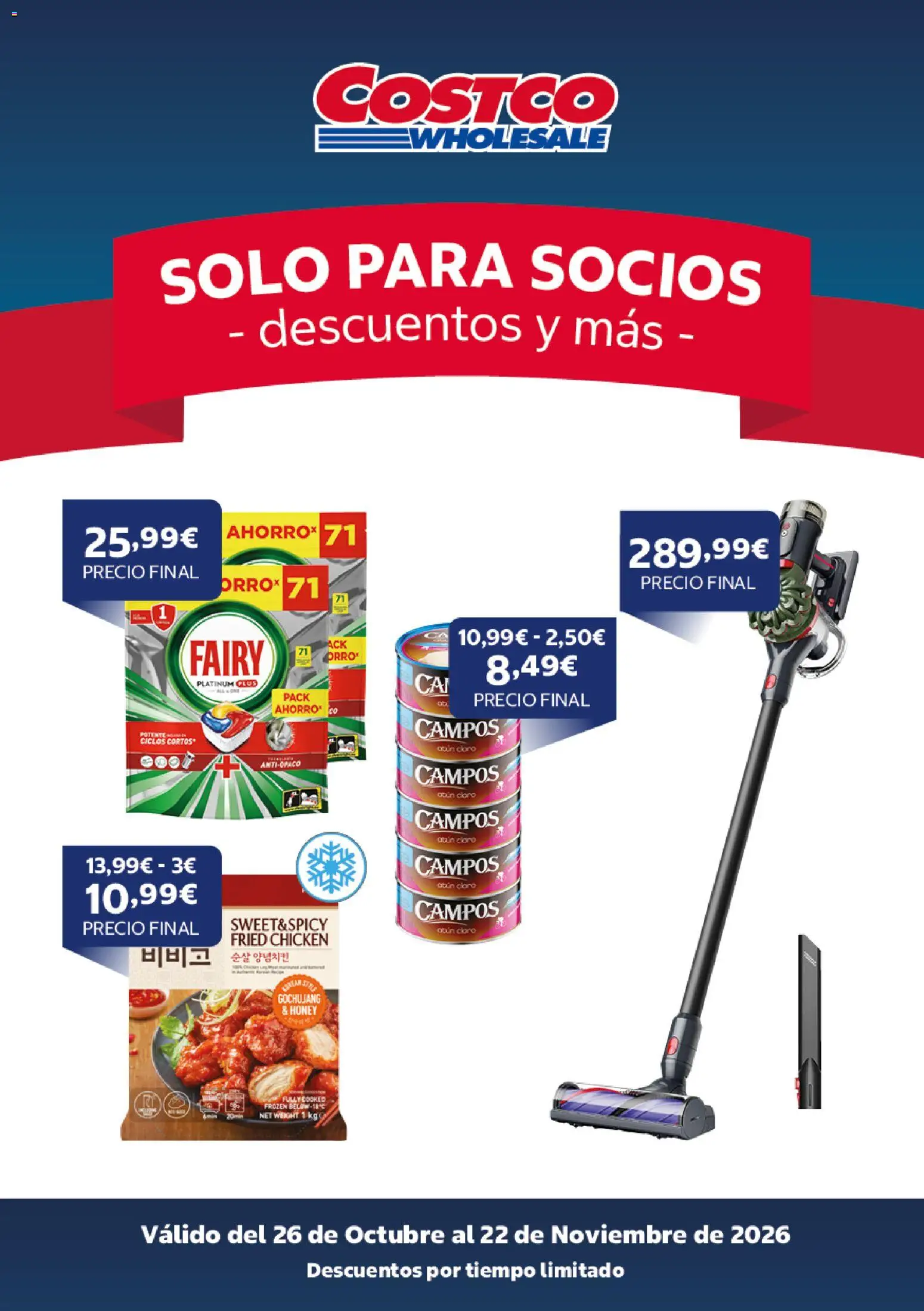Vista previa del folleto de la tienda Costco válido desde el 26/10/2026 