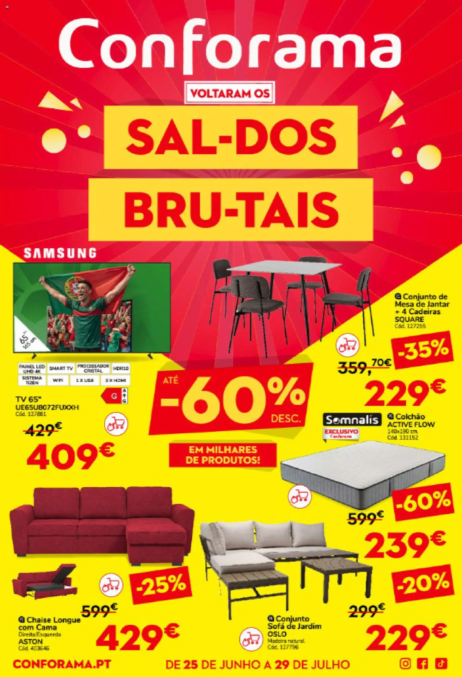 Pré-visualização do folheto da loja Conforama válida a partir de 25/06/2026