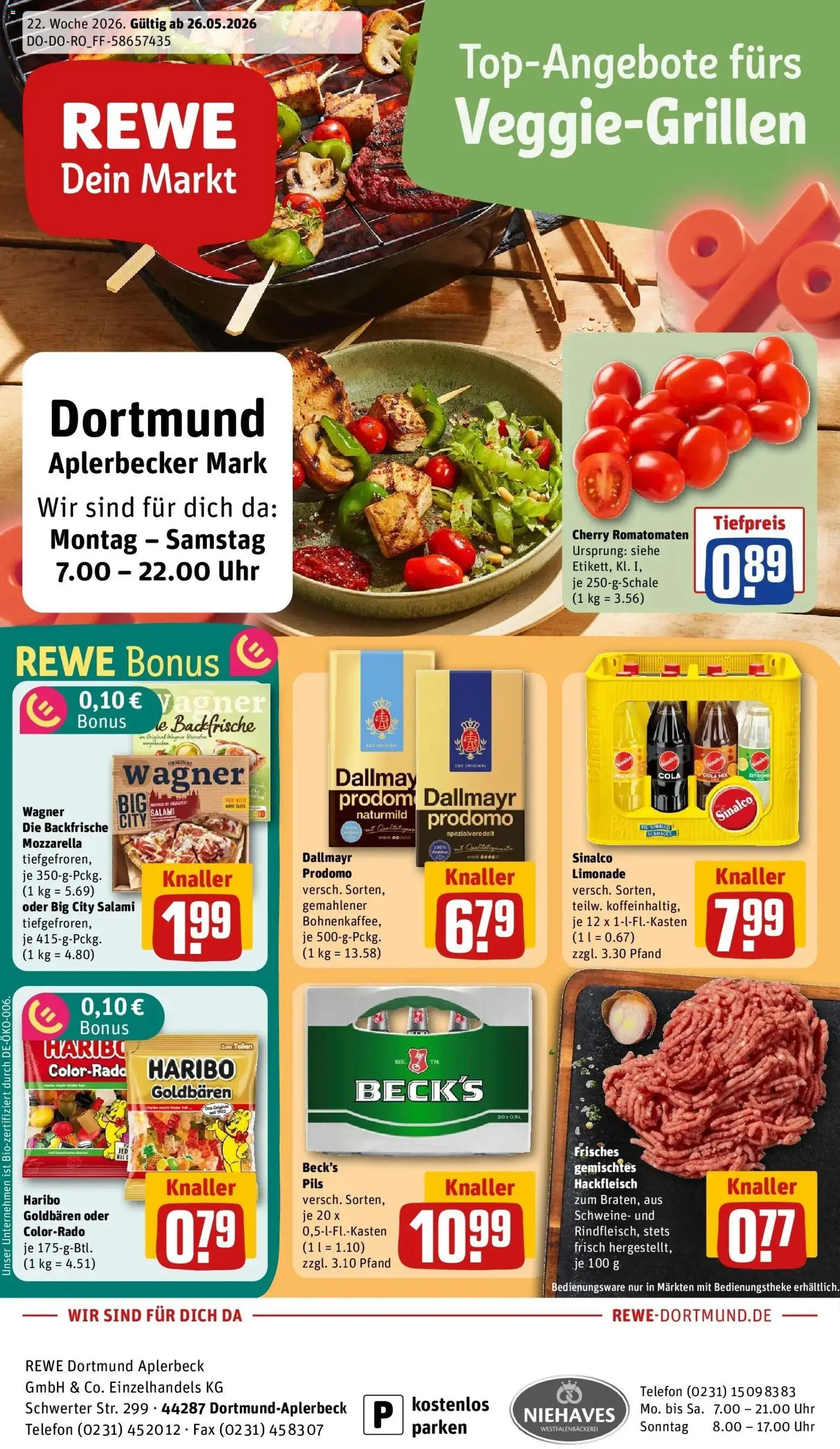 Vorschau von dem Prospekt des Geschäftes Rewe, gültig ab dem 26.05.2026