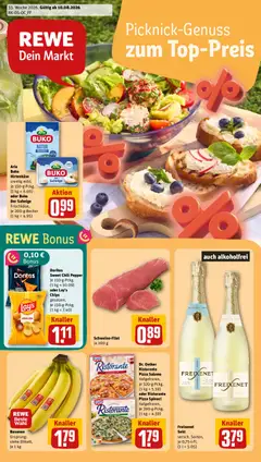 Vorschau von dem Prospekt des Geschäftes Rewe, gültig ab dem 10.08.2026