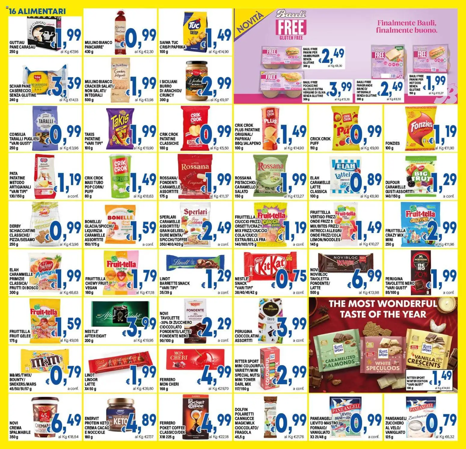Anteprima dell'opuscolo DEM volantino dal negozio DEM valido da 23/10/2026 - The, Lindt, Cracker, Caramelle, Taralli, Frutti di bosco, Cioccolatini, Tavoletta