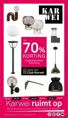 Voorbeeld van KARWEI folder van winkel KARWEI geldig vanaf 17-08-2026