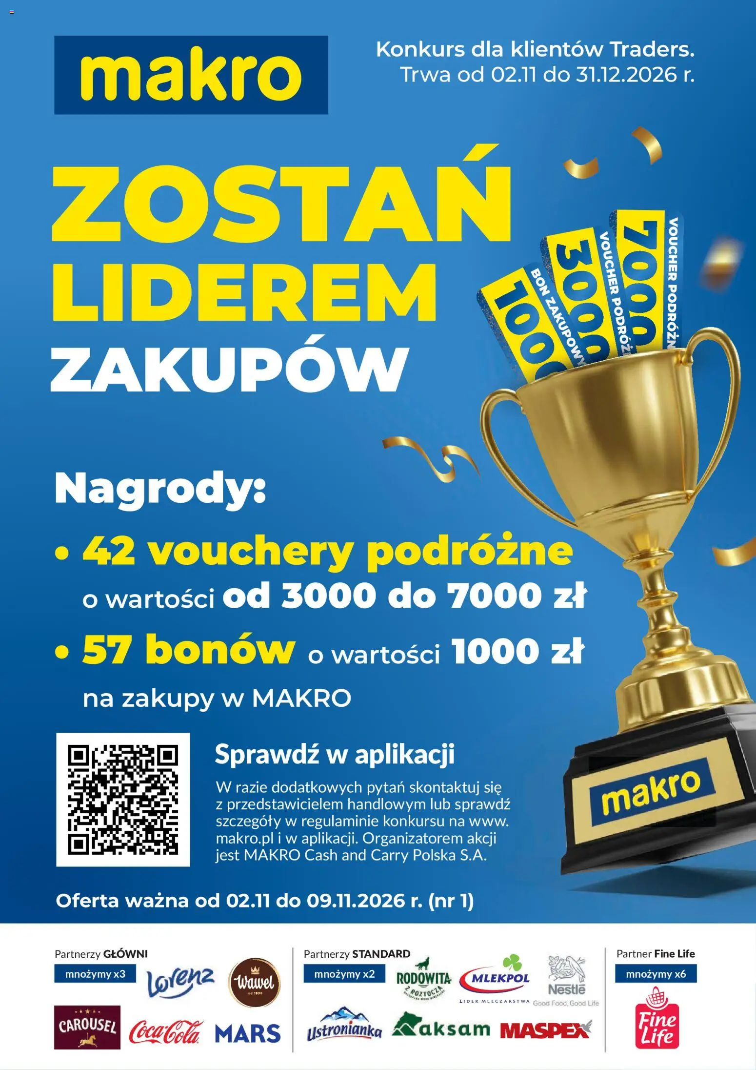 Pogląd gazetki "Makro gazetka - Konkurs Odido" ze sklepu Makro ważnej od 02.11.2026