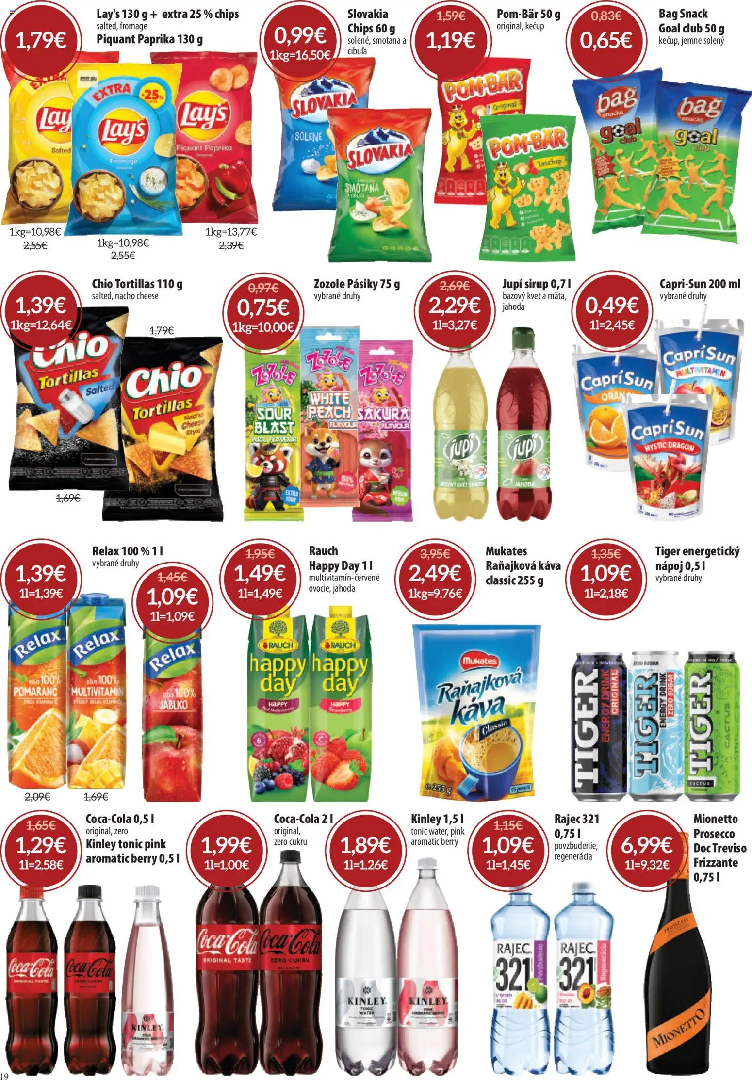 Náhľad Nitrazdroj letáku platného od 03.09.2026 - Káva, Rajec, Sirup, Tonic, Multivitamín, Kečup, Cola, Smotana