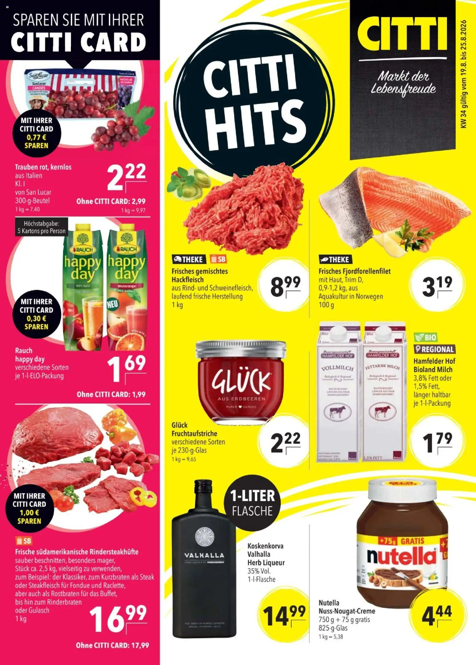 Eksempel på tilbudsavis CITTI - Tilbud fra butik CITTI gyldig fra 19/08/2026