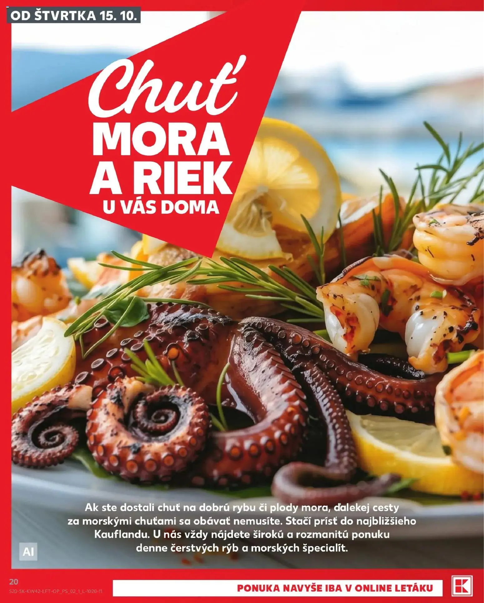 Náhľad Kaufland letáku platného od 15.10.2026