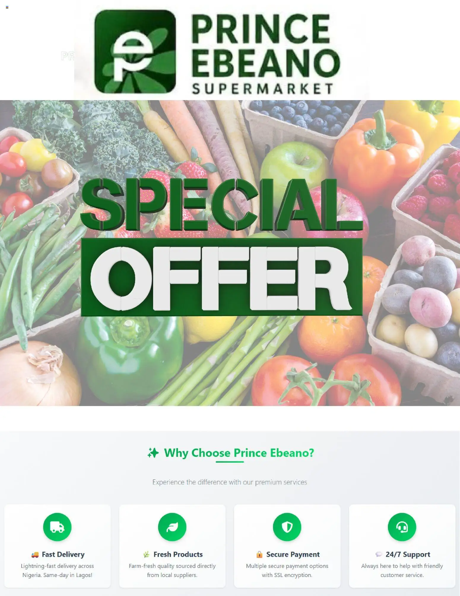Preview of Prince Ebeano Supermarket Prince Ebeano Supermarket Catalogue valid 01/08/2026