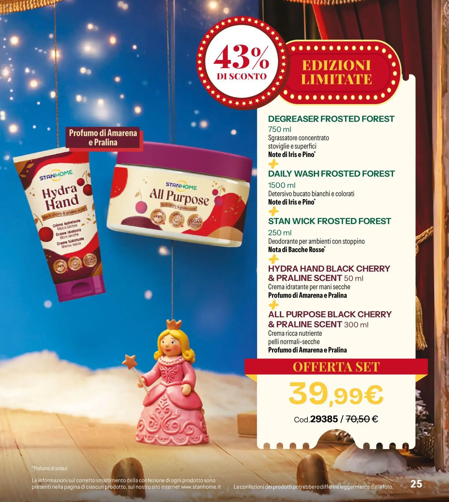 Anteprima dell'opuscolo Catalogo Stanhome Natale dal negozio Stanhome valido da 27/10/2026 - Crema, Vegan, Profumo, Deodorante, Amarena, Sgrassatore, Deodorante per ambienti