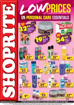 Preview of Shoprite flyer valid from 13/07/2026