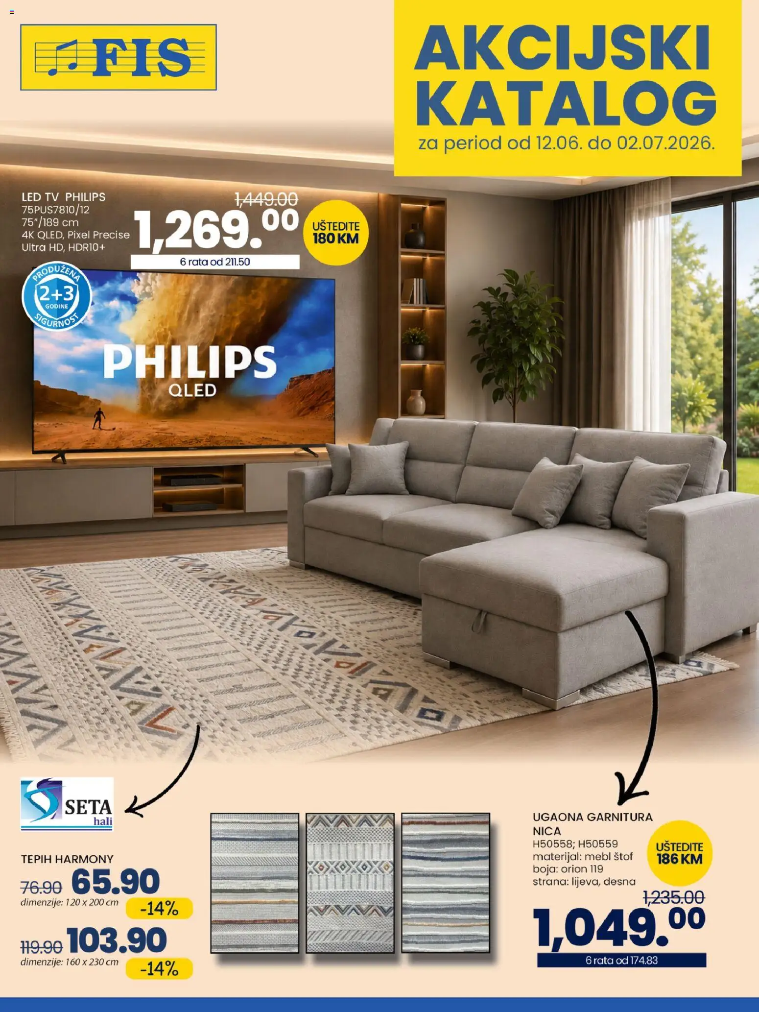 Pregled letka FIS Akcijsky katalog trgovine FIS vrijedi od 12.06.2026