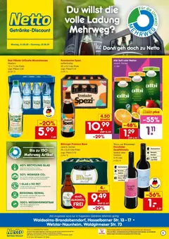 Vorschau von dem Prospekt des Geschäftes Netto Marken-Discount, gültig ab dem 21.09.2026