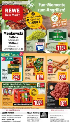 Vorschau von dem Prospekt des Geschäftes Rewe, gültig ab dem 08.06.2026