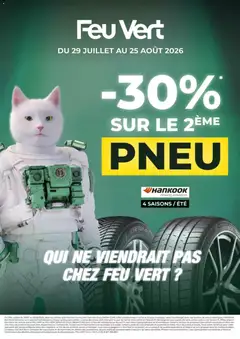 Prévisualisation de Feu Vert catalogue du magasin Feu Vert formulaire valide 29/07/2026