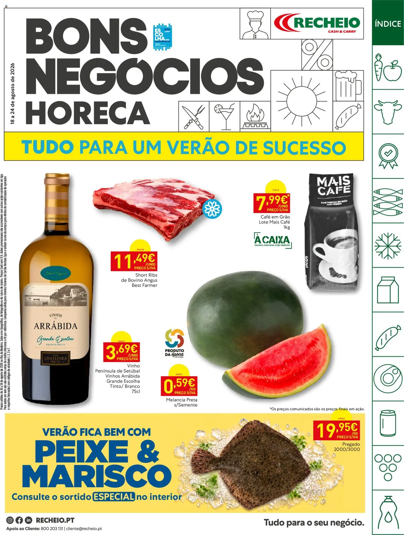Pré-visualização do folheto da loja Recheio válida a partir de 18/08/2026