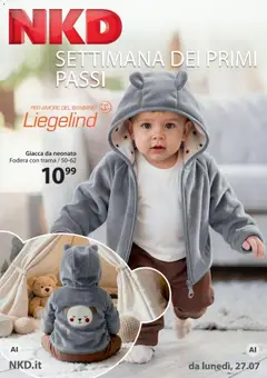 Anteprima dell'opuscolo NKD volantino Liegelind dal negozio NKD valido da 27/07/2026