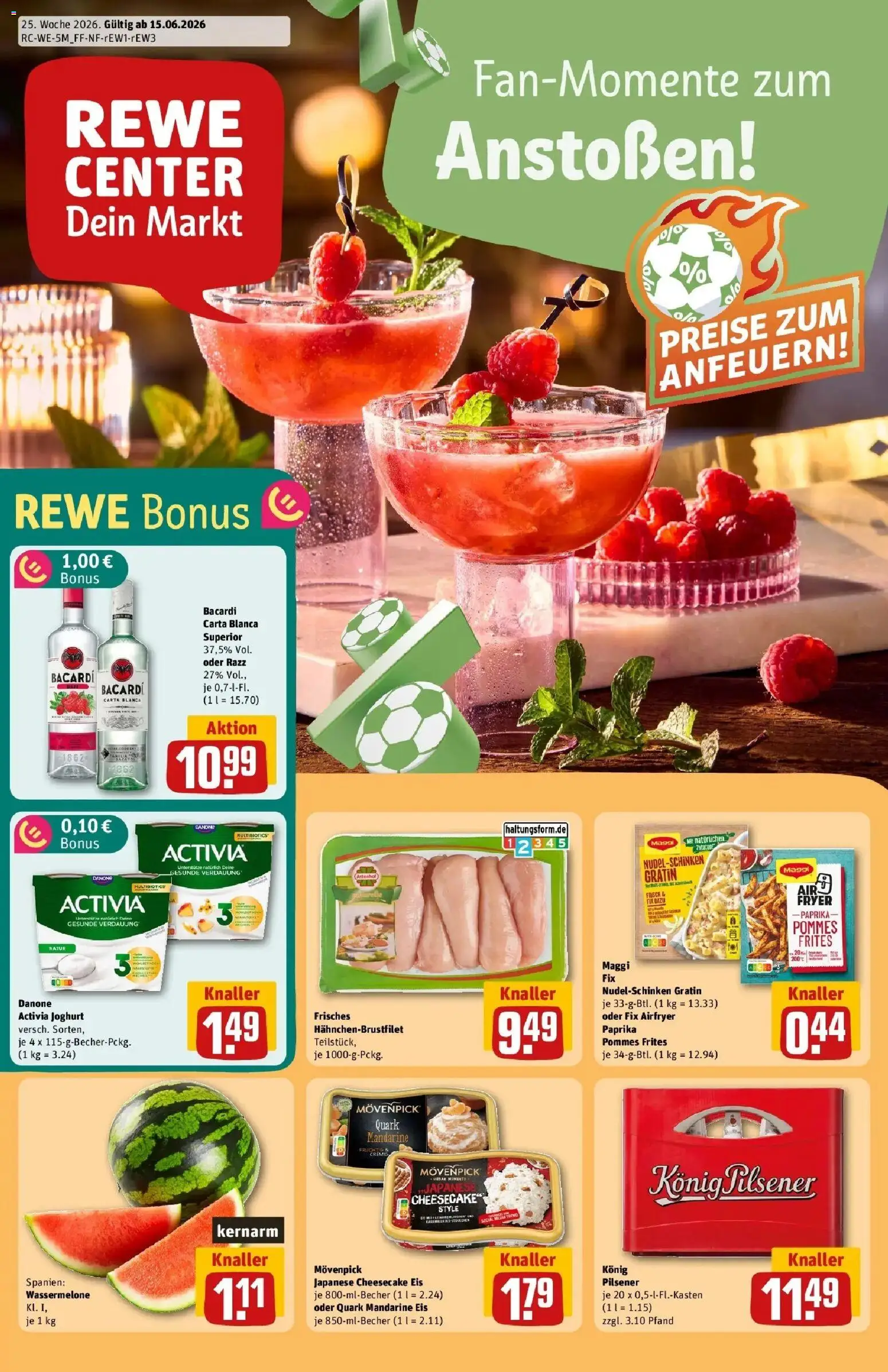 Vorschau von dem Prospekt des Geschäftes Rewe, gültig ab dem 14.06.2026