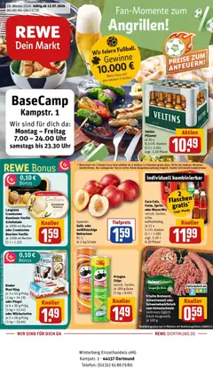 Vorschau von dem Prospekt des Geschäftes Rewe, gültig ab dem 13.07.2026