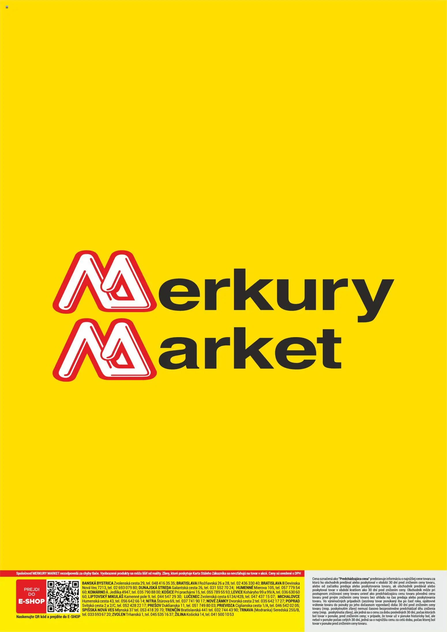 Náhľad Merkury Market letáku platného od 01.11.2026