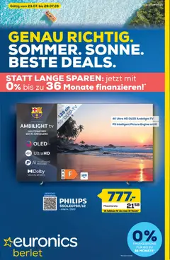 Vorschau von dem Prospekt des Geschäftes Euronics, gültig ab dem 23.07.2026