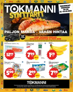 Kaupan Tokmanni Tokmanni Ruokasanomat esikatselu, voimassa 22/10/2026