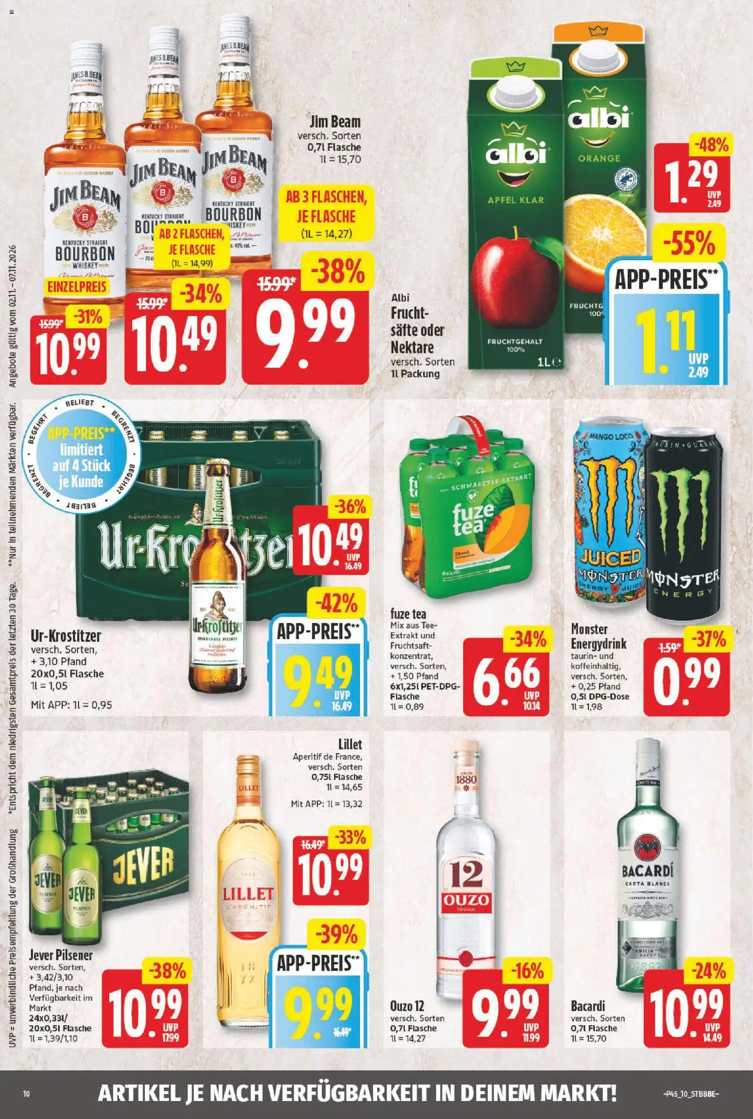 Vorschau von dem Prospekt des Geschäftes NP Discount, gültig ab dem 02.11.2026
