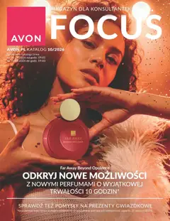 Pogląd gazetki "Avon Katalog Focus 10 2026" ze sklepu Avon ważnej od 30.09.2026