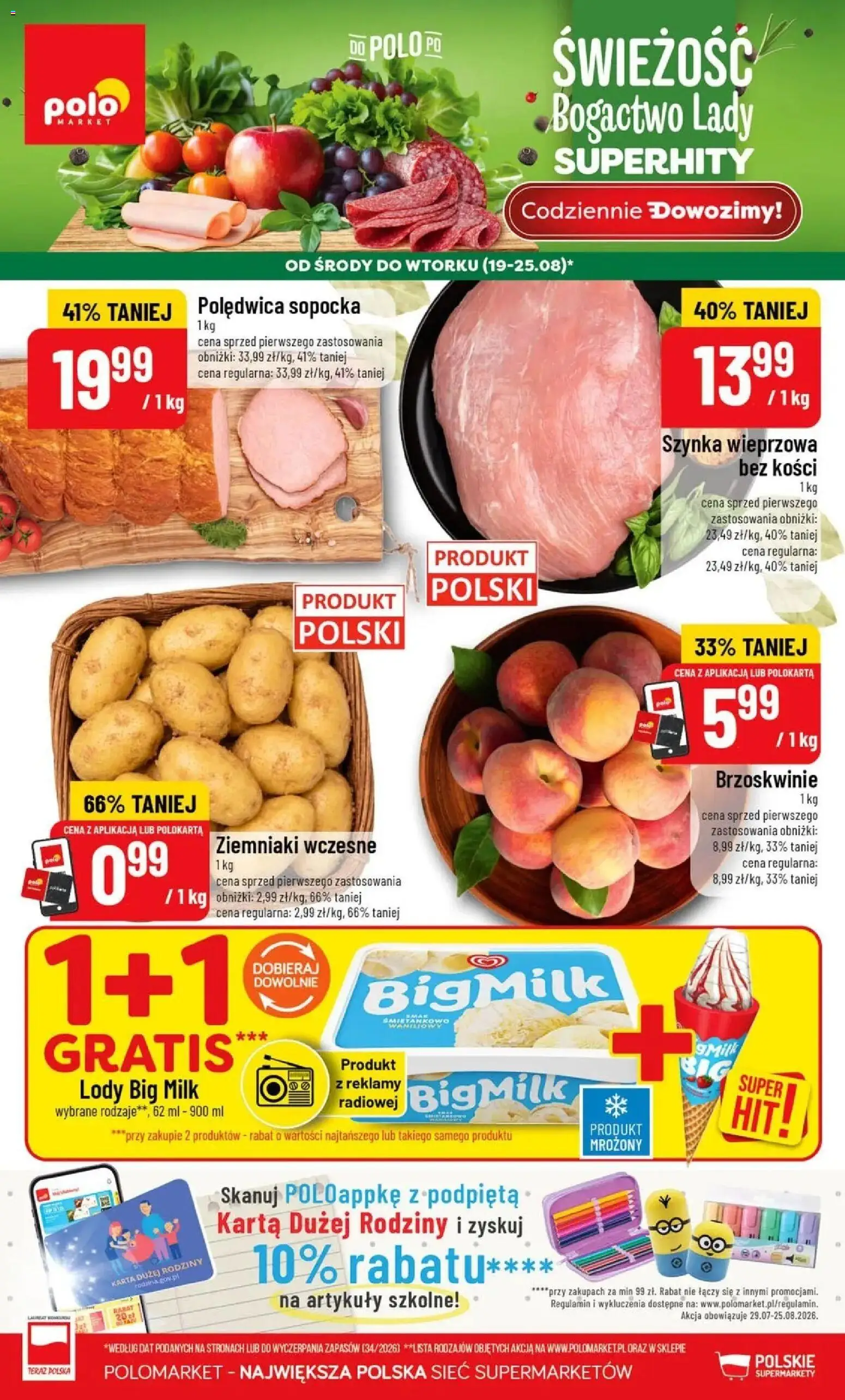Pogląd gazetki "POLOmarket gazetka" ze sklepu POLOmarket ważnej od 19.08.2026