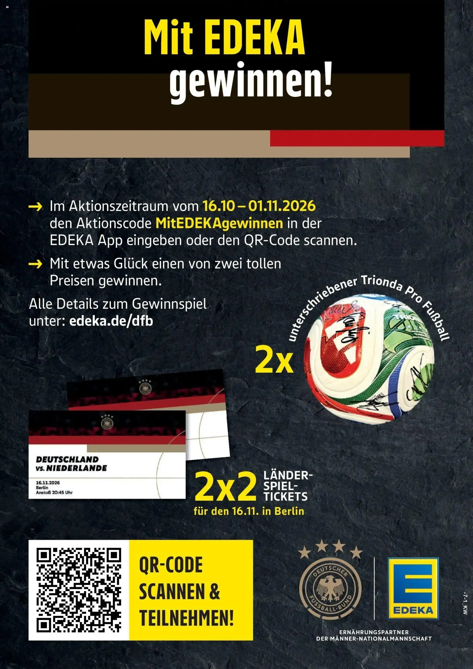 Vorschau von dem Prospekt des Geschäftes Edeka, gültig ab dem 19.10.2026