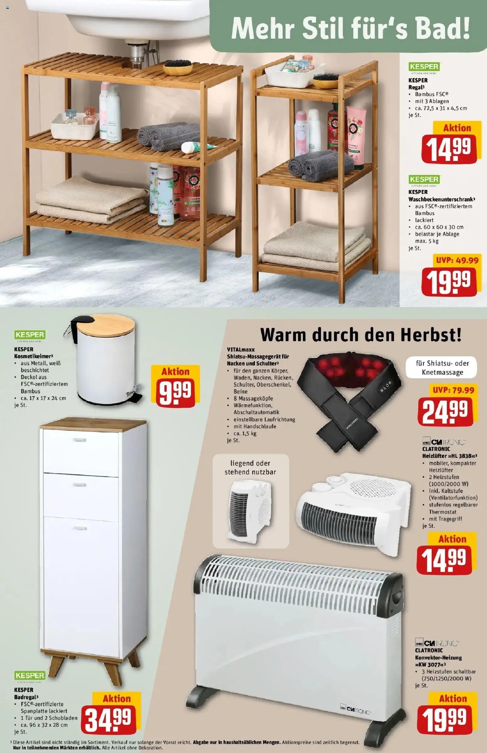 Vorschau von dem Prospekt des Geschäftes Rewe, gültig ab dem 26.10.2026