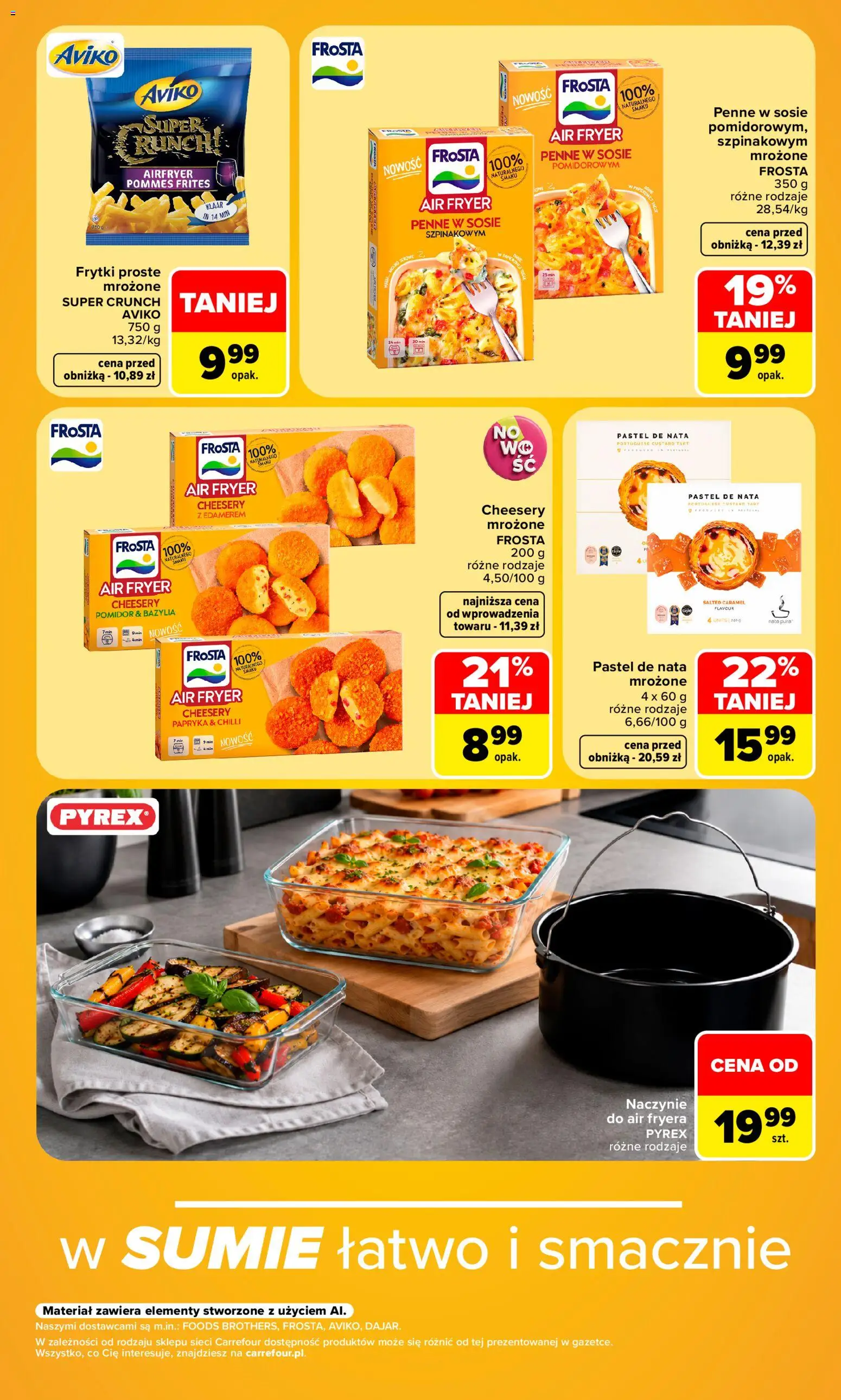 Pogląd gazetki "Carrefour gazetka - Air fryer" ze sklepu Carrefour ważnej od 21.09.2026