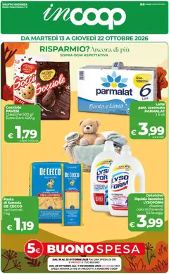 Anteprima dell'opuscolo COOP volantino inCoop Sicilia dal negozio COOP valido da 13/10/2026