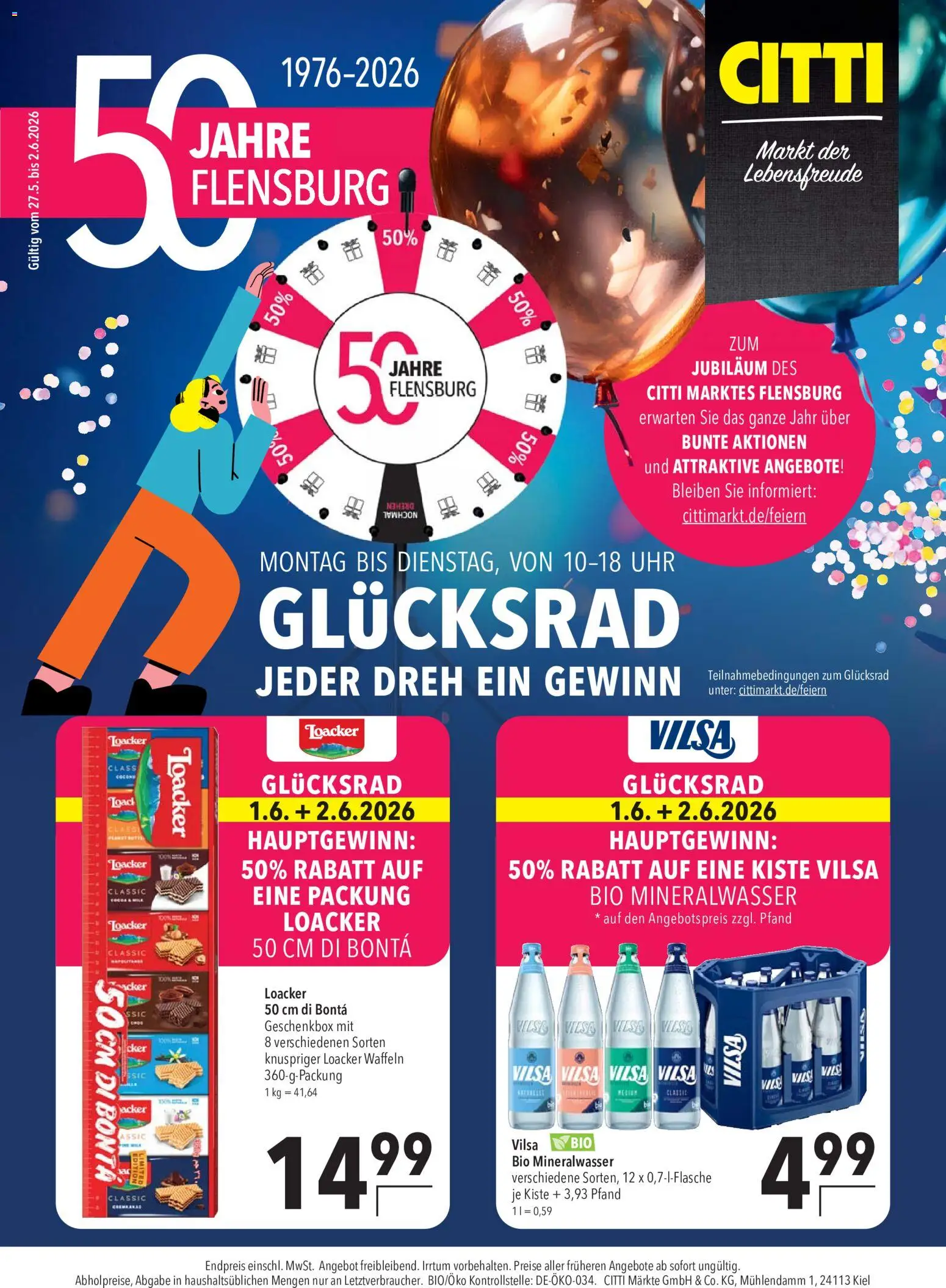 Vorschau von dem Prospekt des Geschäftes CITTI Markt, gültig ab dem 27.05.2026