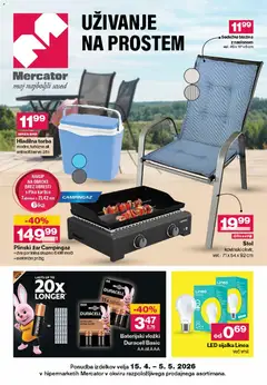 Predogled kataloga iz trgovine Mercator veljaven od 15.04.2026