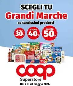 Anteprima dell'opuscolo COOP volantino Superstore dal negozio COOP valido da 07/05/2026