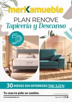 Vista previa del folleto de la tienda Merkamueble válido desde el 29/10/2026 