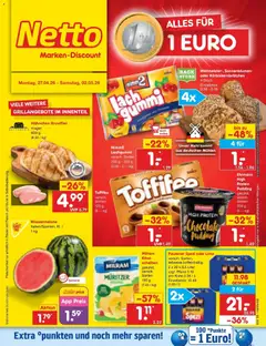 Vorschau von dem Prospekt des Geschäftes Netto Marken-Discount, gültig ab dem 27.04.2026